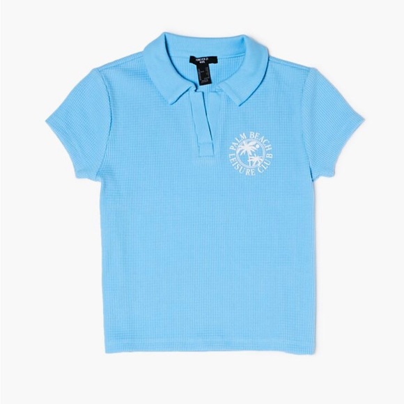Girls palm beach Graphic polo shirt - Picture 1 of 5